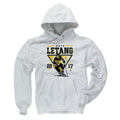 Kris Letang Hoodie - Loose Fit Polyester Cotton Sweatshirt With Triangle Graphic Men's Hoodie - YinzerShop