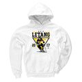 Kris Letang Hoodie - Loose Fit Polyester Cotton Sweatshirt With Triangle Graphic Men's Hoodie - YinzerShop