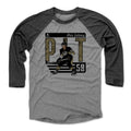 Kris Letang Premium Baseball T-Shirt – Unisex Tri-Blend 3/4 Sleeve Raglan Tee Men's Baseball T-Shirt - YinzerShop