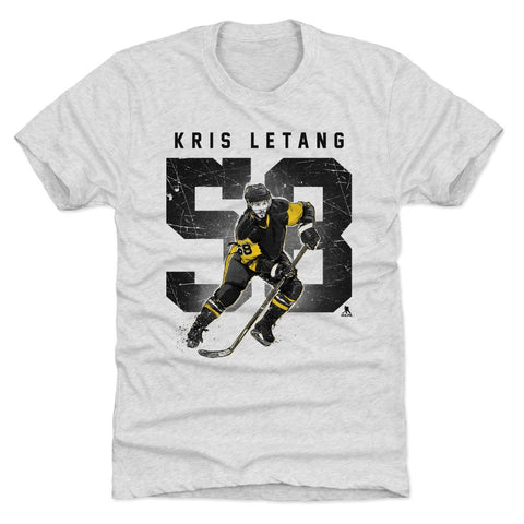 Kris Letang Premium Tri Blend Shirt – Vintage Graphic Tee With Slim Fit Comfort Men's Premium T-Shirt - YinzerShop