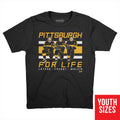 Kris Letang, Sidney Crosby, and Evgeni Malkin: Pittsburgh For Life Hoodie - YinzerShop