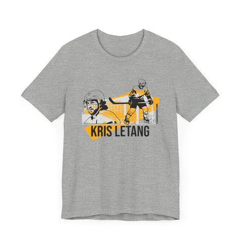 Kris Letang T-Shirt - Pittsburgh Sports Tee | Unisex Cotton Short Sleeve Tee T-Shirt - YinzerShop