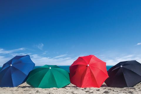 Penn State Nittany Lions - 5.5 Ft. Portable Beach Umbrella Beach Umbrella Picnic Time Family of Brands   