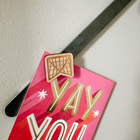 Lacrosse Wall Decor – Magnetic Steel Wall Sign | Sports Fan Gift & Team Display