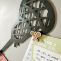 Lacrosse Wall Decor – Magnetic Steel Wall Sign | Sports Fan Gift & Team Display Wall Decor - YinzerShop