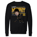 Larry Murphy Crewneck Sweatshirt - Pittsburgh Cartoon Graphic Pullover, Regular Fit Men's Crewneck Sweatshirt - YinzerShop