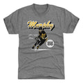 Larry Murphy Retro Script T-Shirt - Slim Fit Crewneck Pittsburgh Tee Men's Premium T-Shirt - YinzerShop
