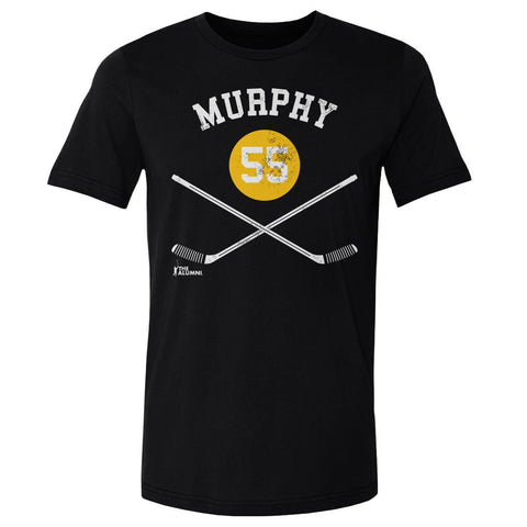 Larry Murphy T-Shirt – Men's Graphic Crewneck Tee | Pittsburgh Shirt Design Men's Cotton T-Shirt - YinzerShop