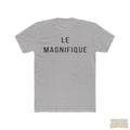 Le Magnifique Premium Fitted T-Shirt Black T-Shirt Printify Solid Light Grey L 