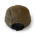 Leather Patch Camper Hat - RepresentPA Five Panel Adjustable Size Olive Green Cap Hat - YinzerShop