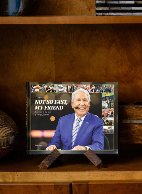 Lee Corso College Football Book - Collector Edition Hardcover Tribute To Football Traditions Book - YinzerShop