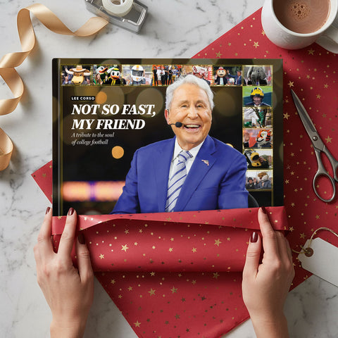 Lee Corso College Football Book - Collector Edition Hardcover Tribute To Football Traditions Book - YinzerShop