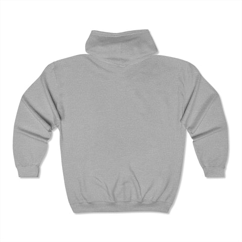 Legends Series - Franco Harris 32 Logo on Front Hooded Full Zipper Sweatshirt Hoodie - YinzerShop