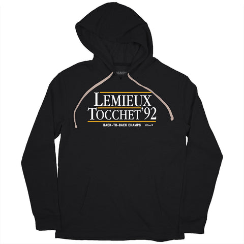 Lemieux-Tocchet '92 Pittsburgh Penguins-Pro Hockey - YinzerShop