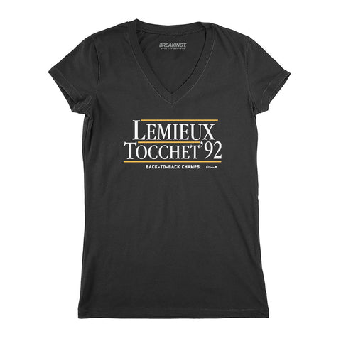 Lemieux-Tocchet '92 Pittsburgh Penguins-Pro Hockey - YinzerShop