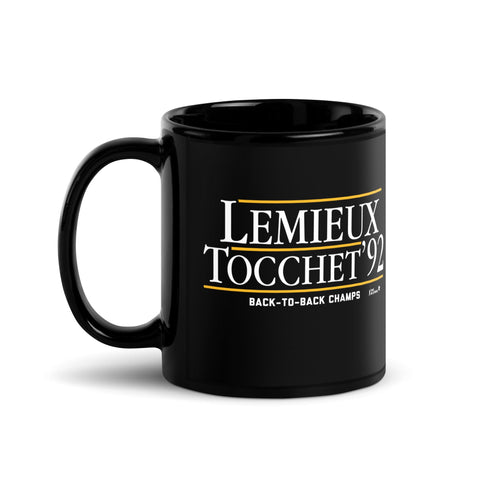 Lemieux-Tocchet '92 Mug Pittsburgh Penguins-Pro Hockey - YinzerShop