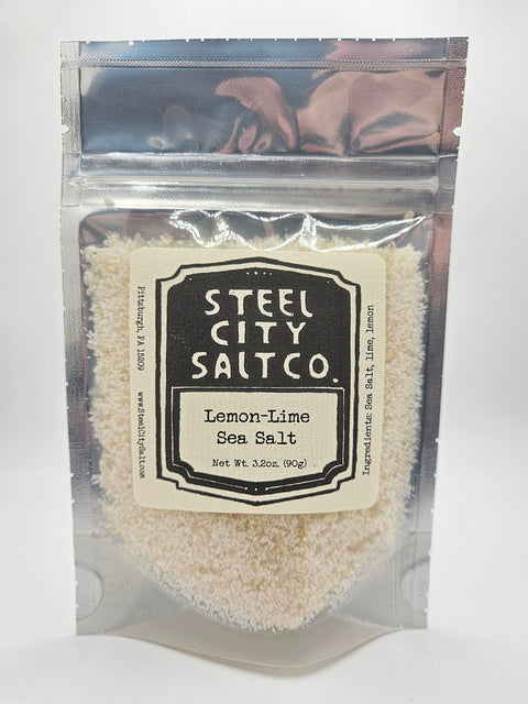 Lemon Lime Sea Salt | Flavored Sea Salt with Tangy Lime & Lemon Zest Seasoning - YinzerShop