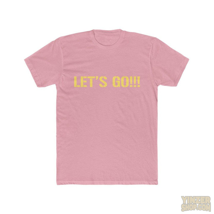 Let's Go!!!  Pittsburgh T-Shirt T-Shirt Printify Solid Light Pink S 