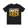 Pittsburgh Pirates Let'S Party Like It'S 1979! Short Sleeve Tee T-Shirt Printify Black S 