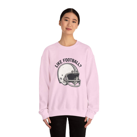 Like Football? - Heavy Blend™ Crewneck Sweatshirt Sweatshirt - YinzerShop