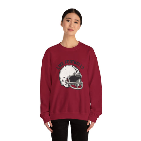 Like Football? - Heavy Blend™ Crewneck Sweatshirt Sweatshirt - YinzerShop