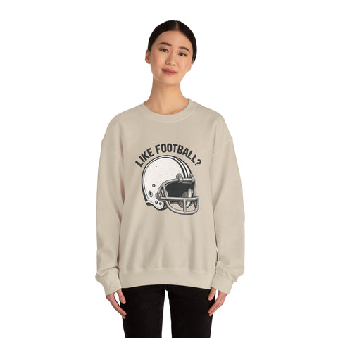 Like Football? - Heavy Blend™ Crewneck Sweatshirt Sweatshirt - YinzerShop