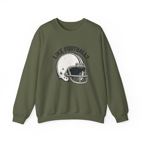 Like Football? - Heavy Blend™ Crewneck Sweatshirt Sweatshirt - YinzerShop