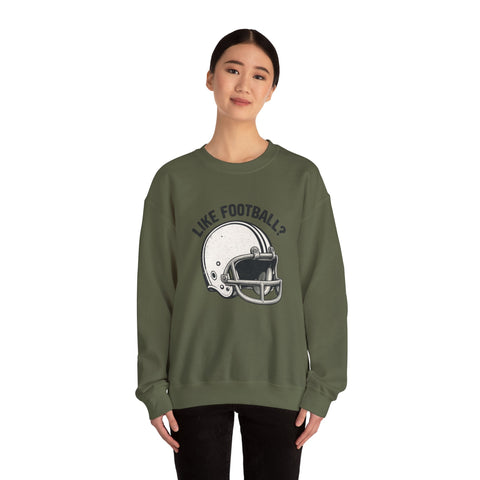 Like Football? - Heavy Blend™ Crewneck Sweatshirt Sweatshirt - YinzerShop