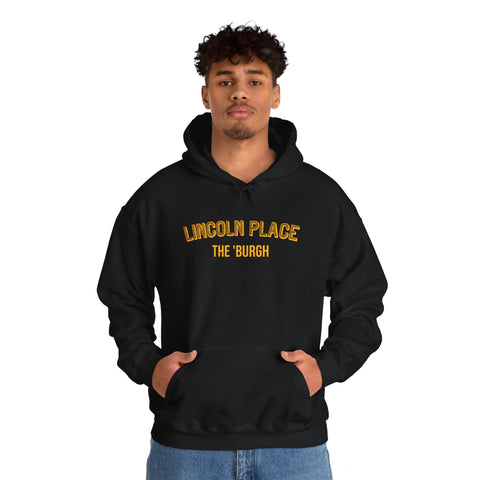 Lincoln Place - The 'Burgh Neighborhood Series - Unisex Heavy Blend™ Hooded Sweatshirt Hoodie - YinzerShop
