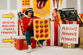 Lips Camp Flag • The Rolling Stones x Oxford Pennant Camp Flag - YinzerShop