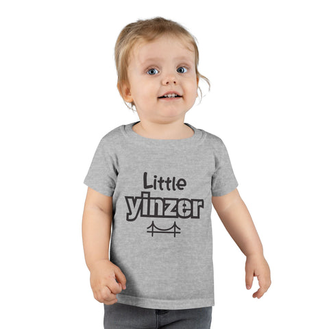 Little Yinzer - Toddler Short Sleeve T-shirt Kids Apparel - YinzerShop