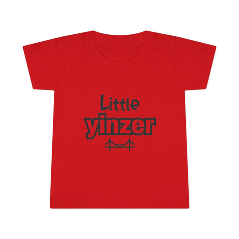 Little Yinzer - Toddler Short Sleeve T-shirt Kids Apparel - YinzerShop