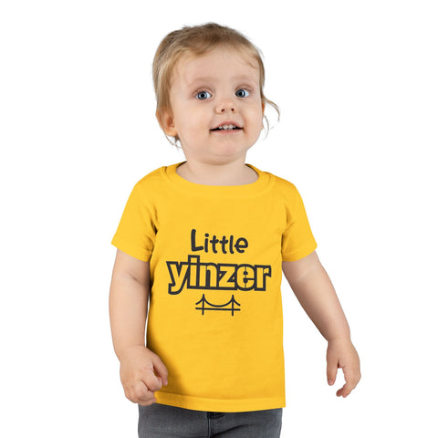 Little Yinzer - Toddler Short Sleeve T-shirt Kids Apparel - YinzerShop