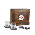 Pittsburgh Steelers - Whiskey Box Gift Set  Picnic Time Family of Brands   