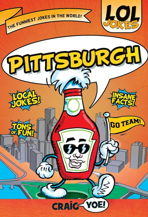 LOL Jokes Pittsburgh - Kids Joke Book With Steel City Humor & Local Laughs Paperback - YinzerShop