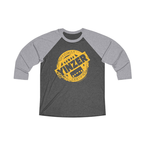 Loose Fit Long Sleeve Tee - Certified Yinzer Unisex Soft Cotton Blend Shirt Long Sleeve Shirt - YinzerShop