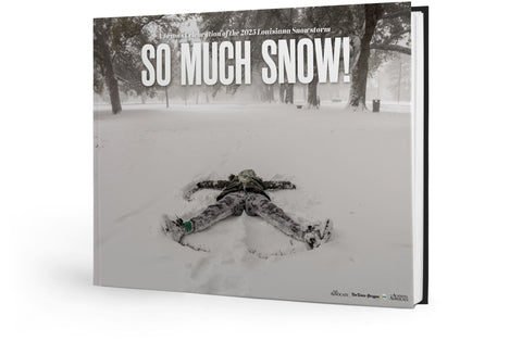 Louisiana Snowstorm Book – 2025 Winter Wonderland Hardcover Coffee Table Edition Book - YinzerShop