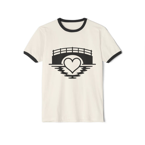 Love the 'Burgh - Unisex Cotton Ringer T-Shirt T-Shirt - YinzerShop