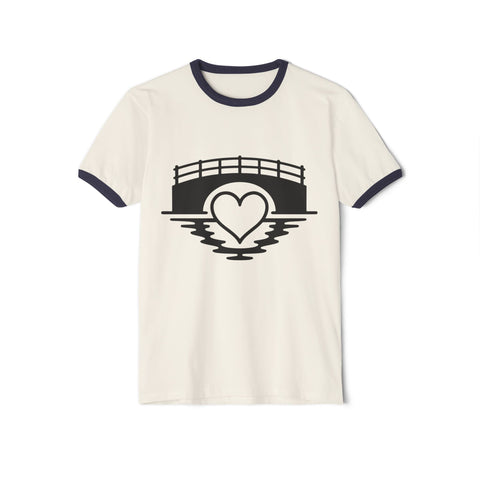Love the 'Burgh - Unisex Cotton Ringer T-Shirt T-Shirt - YinzerShop