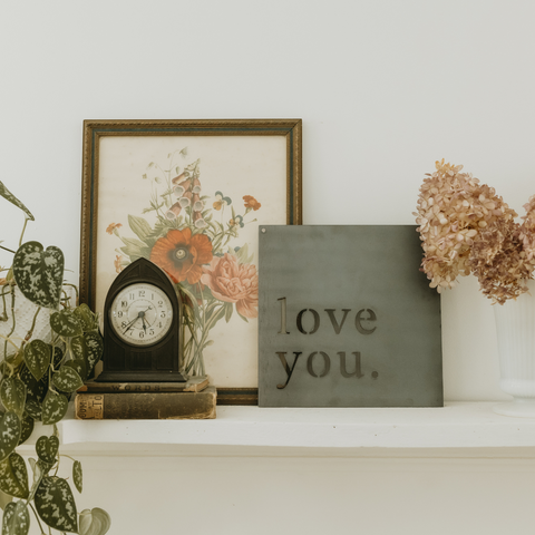 'Love You' Wall Decor