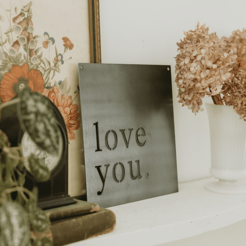 'Love You' Wall Decor Wall Decor - YinzerShop