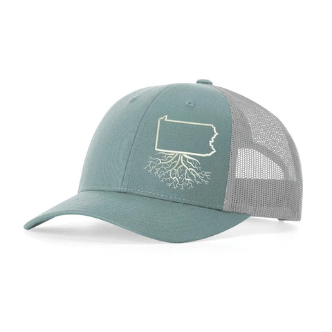 Low Profile Snapback – Pennsylvania Mesh Baseball Cap with Adjustable Closure Snapback Hat - YinzerShop