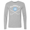 Lowell MacDonald T-Shirt - Crewneck Long Sleeve Cotton Tee Pittsburgh Sports Fan Apparel Men's Long Sleeve T-Shirt - YinzerShop