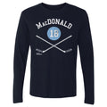 Lowell MacDonald T-Shirt - Crewneck Long Sleeve Cotton Tee Pittsburgh Sports Fan Apparel Men's Long Sleeve T-Shirt - YinzerShop