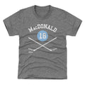 Lowell MacDonald T-Shirt – Pittsburgh Hockey Shirt | Kids Crewneck Tee, Regular Fit Kids T-Shirt - YinzerShop