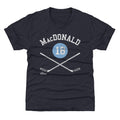 Lowell MacDonald T-Shirt – Pittsburgh Hockey Shirt | Kids Crewneck Tee, Regular Fit Kids T-Shirt - YinzerShop