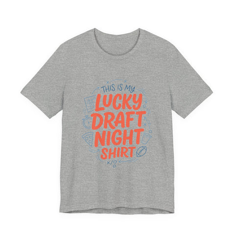 Lucky NFL Draft Night Tee | Fantasy Football Draft Shirt, Draft Night Humor T-Shirt - YinzerShop