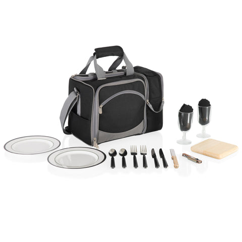 Pittsburgh Panthers Malibu Picnic Basket Cooler – Portable Soft Cooler With 12 Can Capacity
