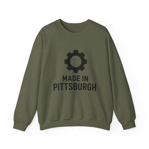 Made in Pittsburgh - Heavy Blend™ Crewneck Sweatshirt Sweatshirt - YinzerShop