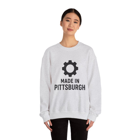 Made in Pittsburgh - Heavy Blend™ Crewneck Sweatshirt Sweatshirt - YinzerShop